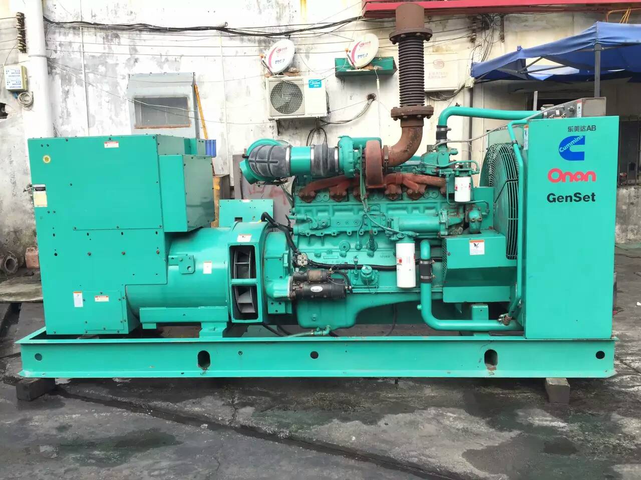 弓长岭租赁发电机-柴油发电机不正常冒烟的原因